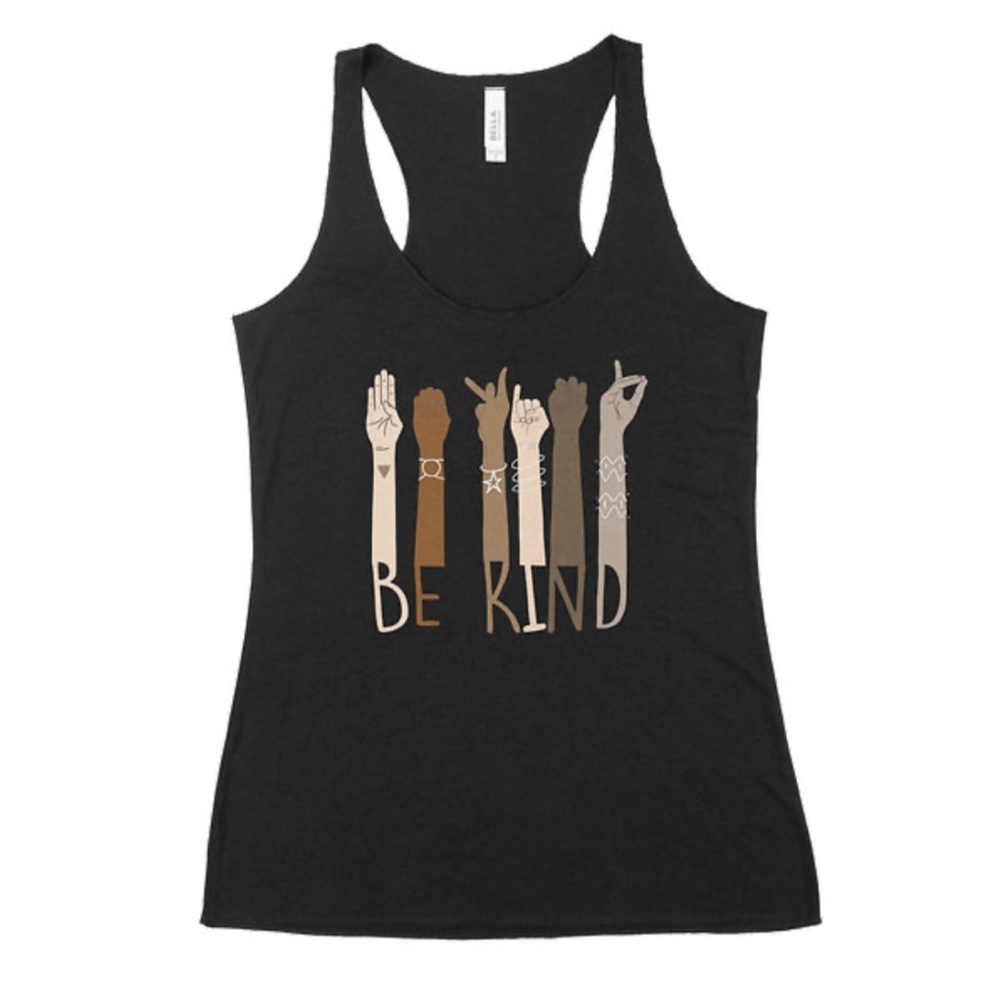 “Be Kind” Racerback Tank Top